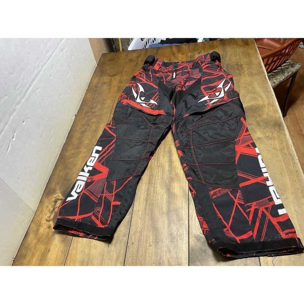 Valken Crusade Paintball Pants - Red - XS